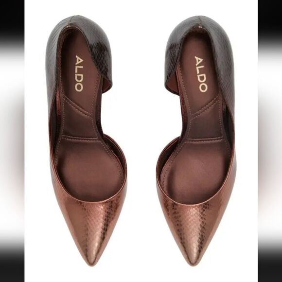 BRAND NEW ALDO LEOPARD POINTY TOE HIGH HEEL STILETTO PUMP G1 - Picture 13 of 16